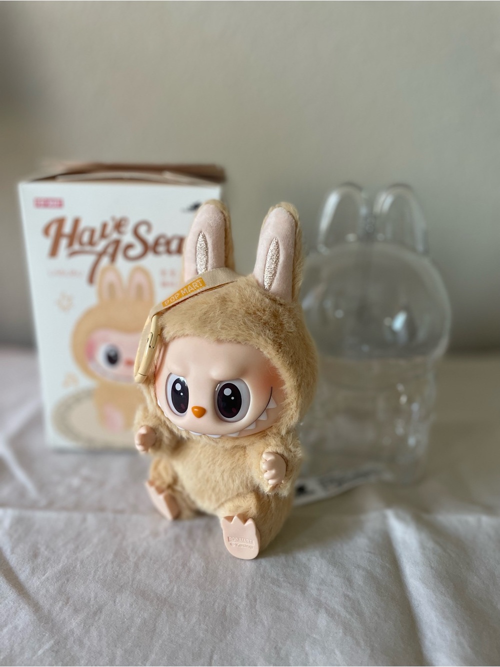 Pop Mart Labubu Have A Seat (Baba) w/ Case